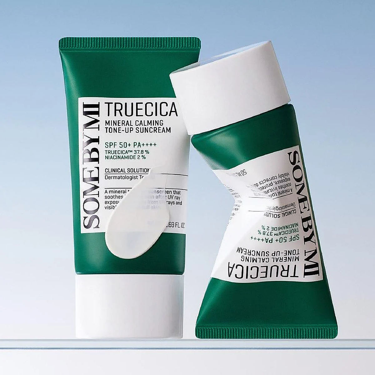Some By Mi Truecica Mineral Calming Tone Up Suncream 1
