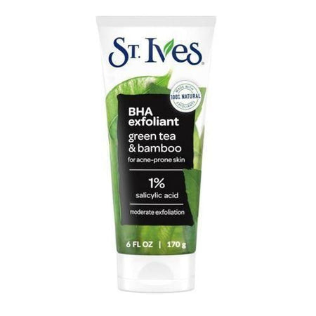St. Ives Face Wash Us-W-Bha Exfoliant Green Tea & Bambo 170 Gm