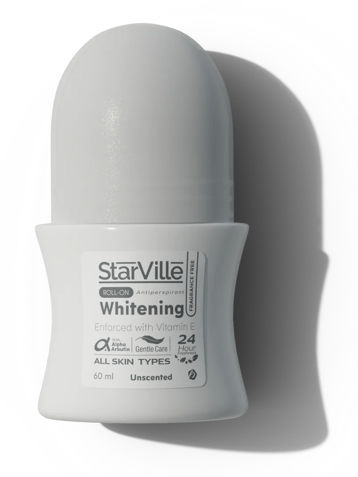 Starville Whitening Roll On Deodorant Fragrance Free 60 Ml