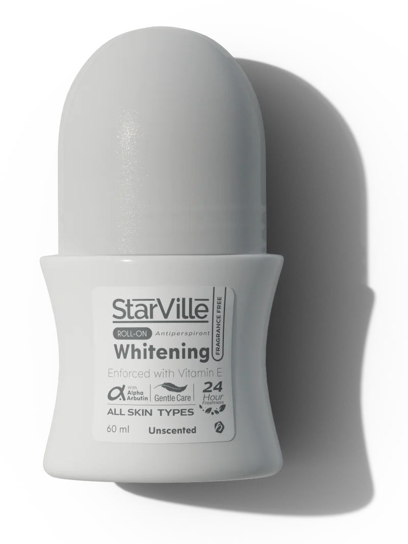 Starville Whitening Roll On Deodorant Fragrance Free 60 ml