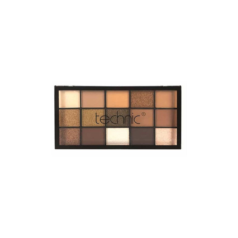 Technic Pressed Pigment Eyeshadow Boujee 15 Color Multicolour