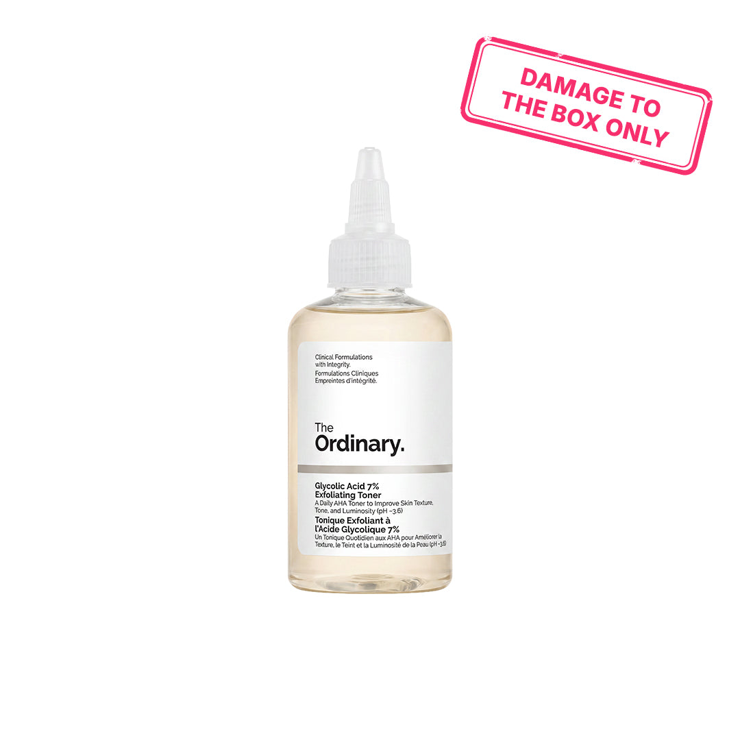 The Ordinary Glycolic Acid 7% Exfoliating Toner 240ml (damage)