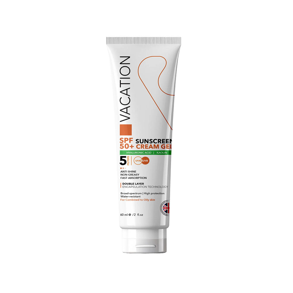 [OFP0604] Vacation Sunscreen Lotion Geen Tea Lotion 120 ML + Vacation Sunscreen  Gel Hyaluronic 60 ML