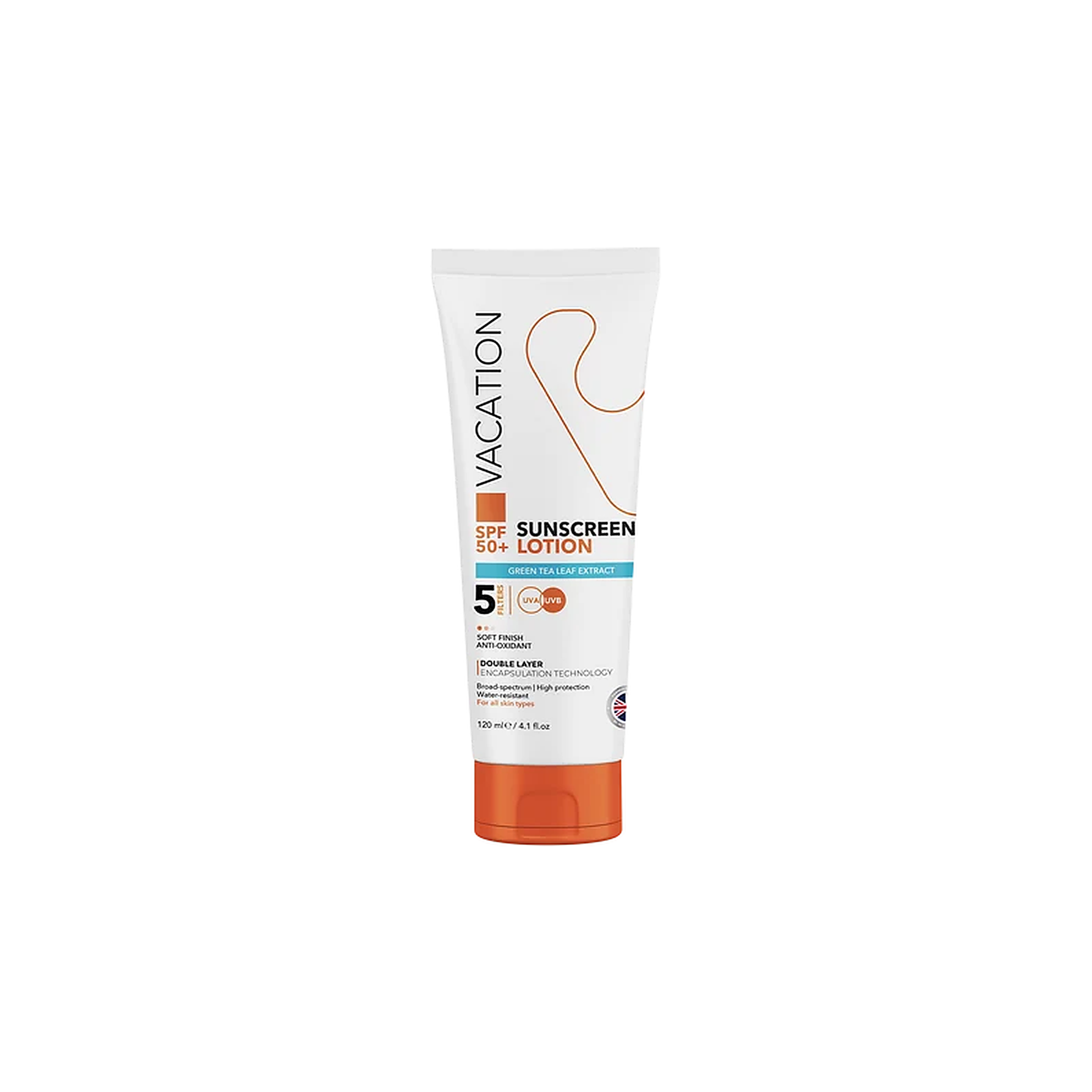 Vacation Green Tea Sunscreen Lotion 120 ml