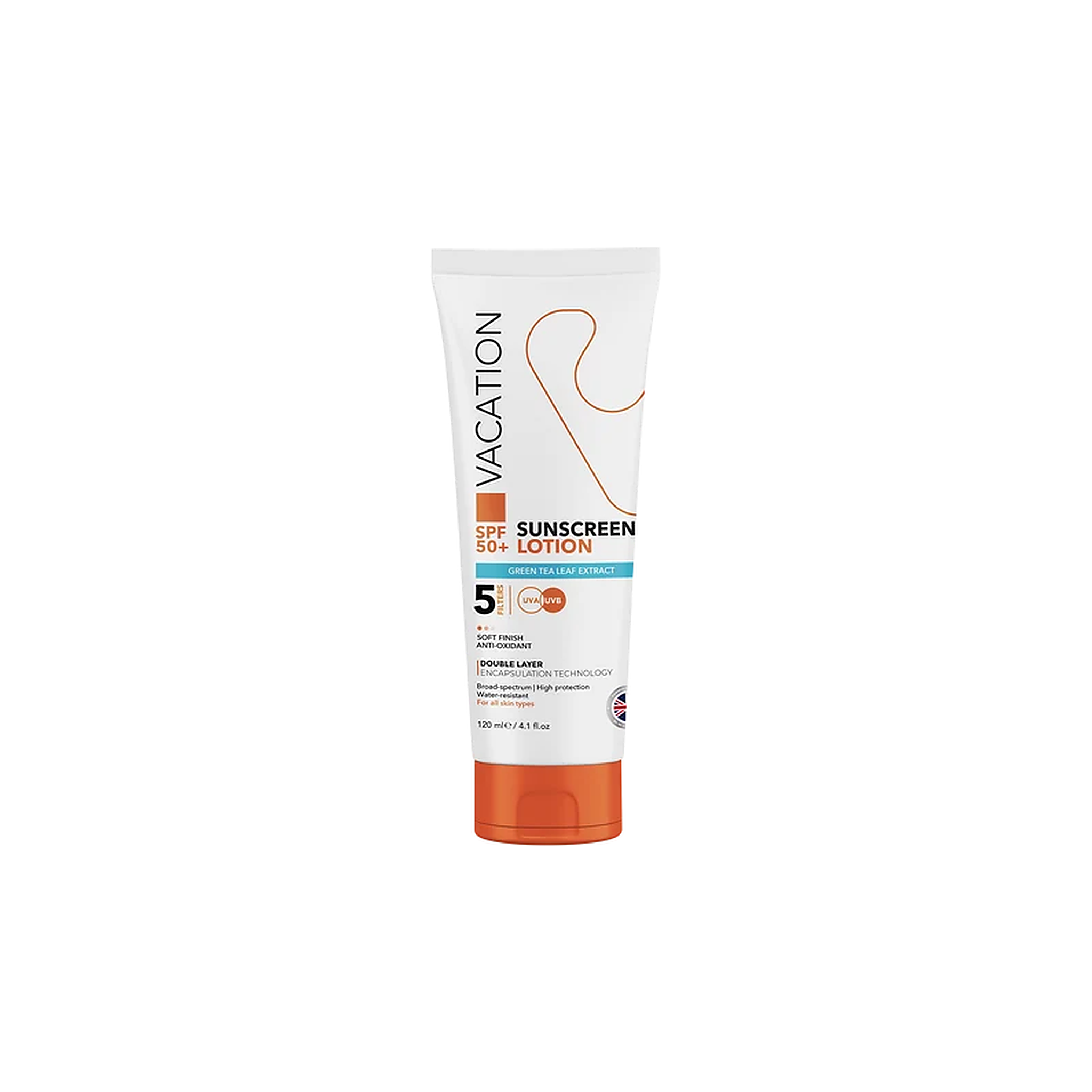 Vacation Green Tea Sunscreen Lotion 120 ml