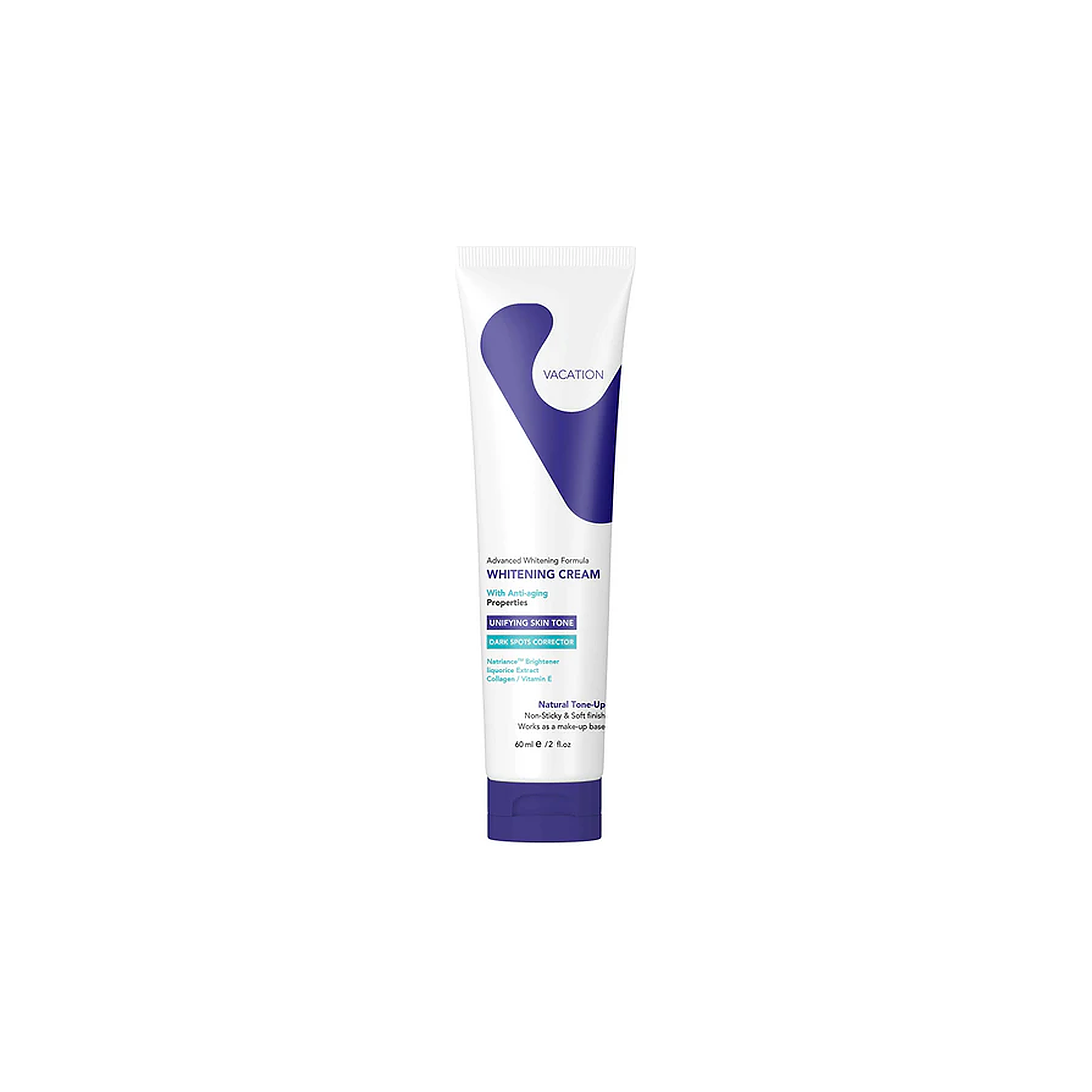 Vacation Whitening Cream 60ml White/purple