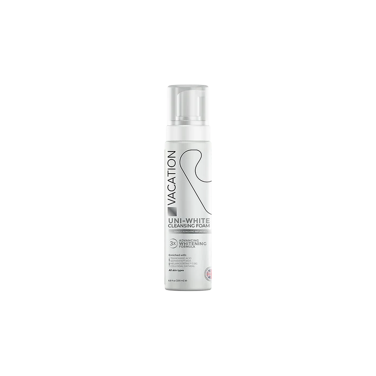 Vacation Whitening Facial Cleansing Foam 200ml