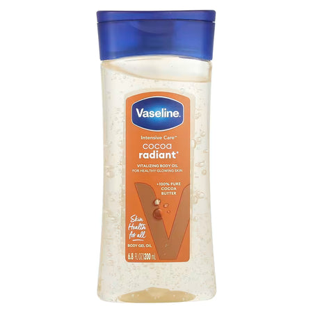 Vaseline Cocoa Radiant Body Oil With 100% Pure Cocoa Butter 200 Ml