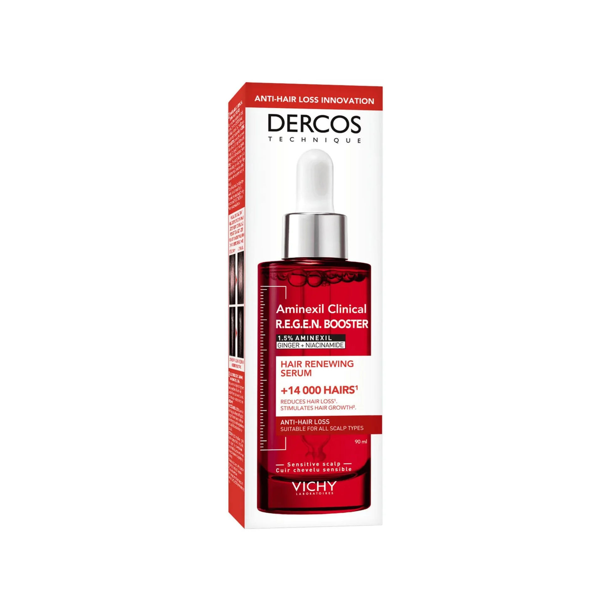 Vichy Dercos Regen Booster Hair Serum 90ml 1