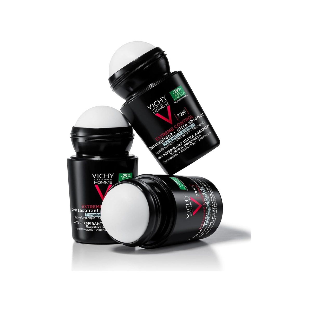 Vichy Homme 72-Hour Anti-Perspirant Deodorant 50mll
