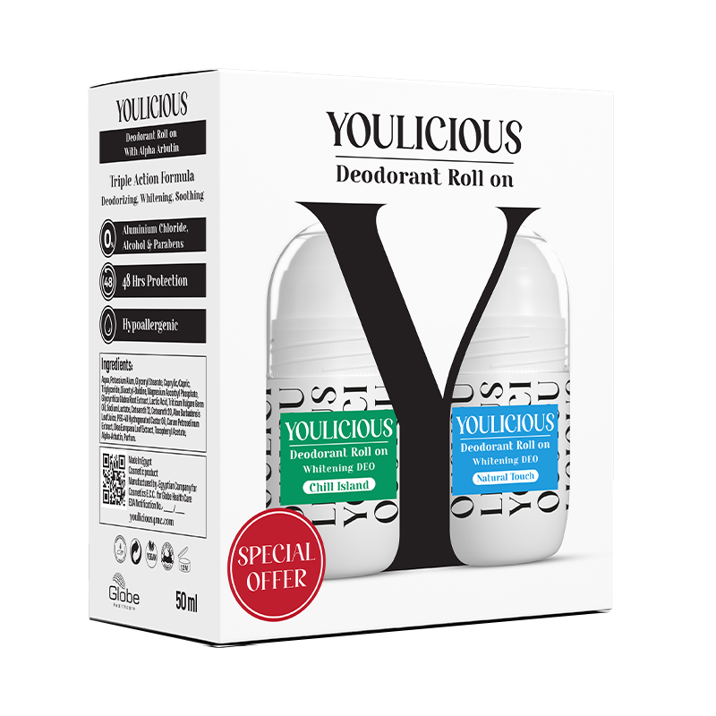 Youlicious Deodorant Roll On Promo ( Chill Island + Natural Touch) 1