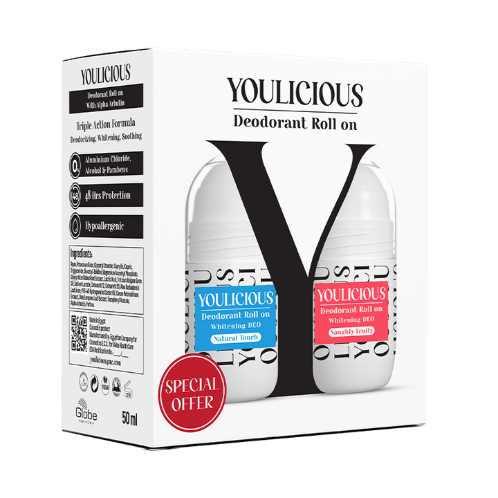 Youlicious Deodorant Roll On Promo (Naughty Fruity + Natural Touch)1
