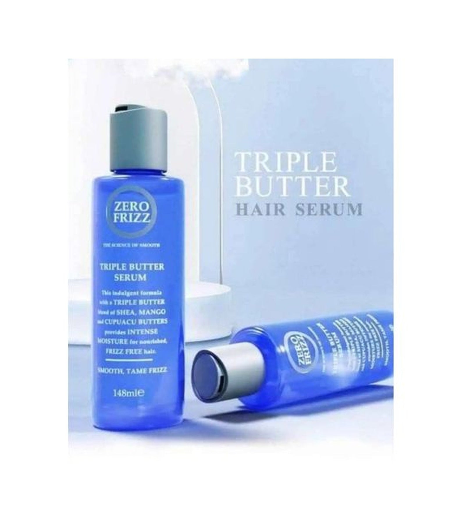 Zero Frizz Triple Butter Hair Serum 148ml 1