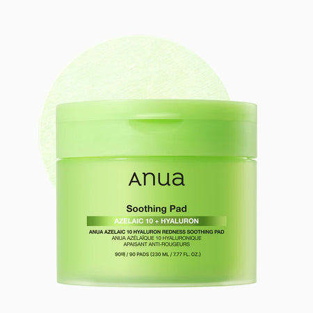 Anua Azelaic Acid 10% & Hyaluron Redness Soothing Pad
