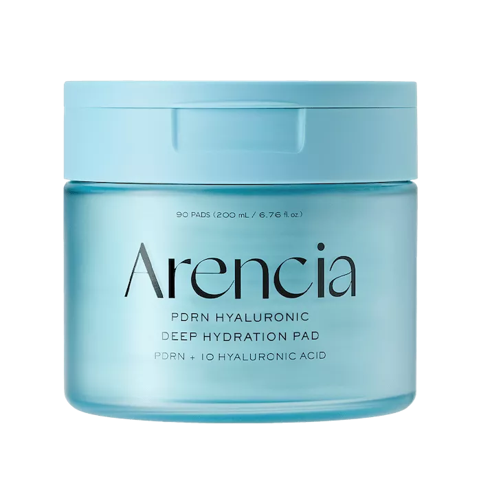 Arencia PDRN + Hyaluronic Deep Hydration Pads 90ea 200ml