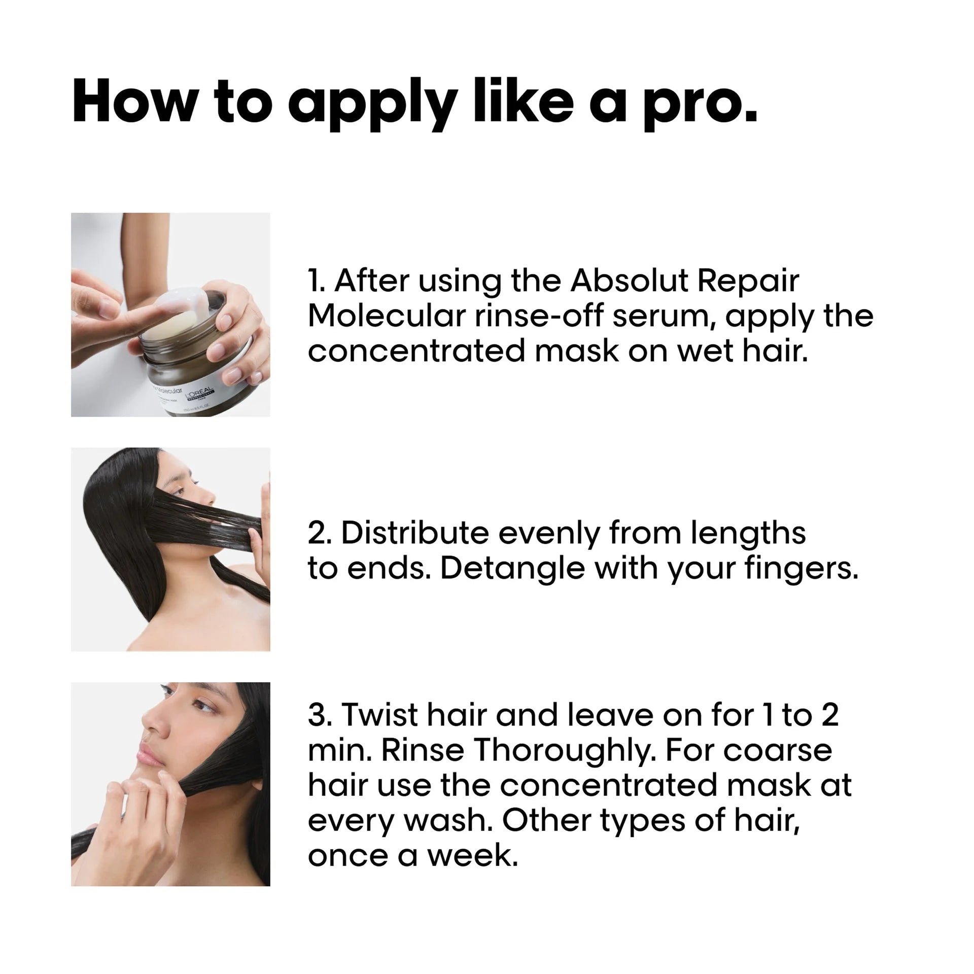 L'Oréal Professionnel Absolut Molecular Mask 250ml