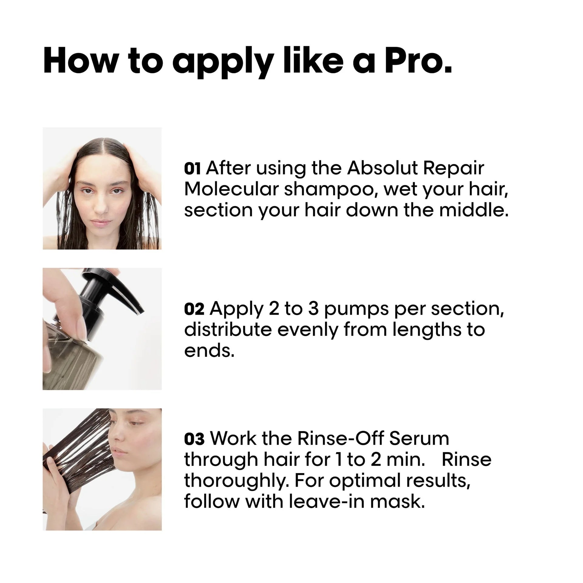 L'Oréal Professionnel Absolut Molecular Rinse-Off Serum 250ml