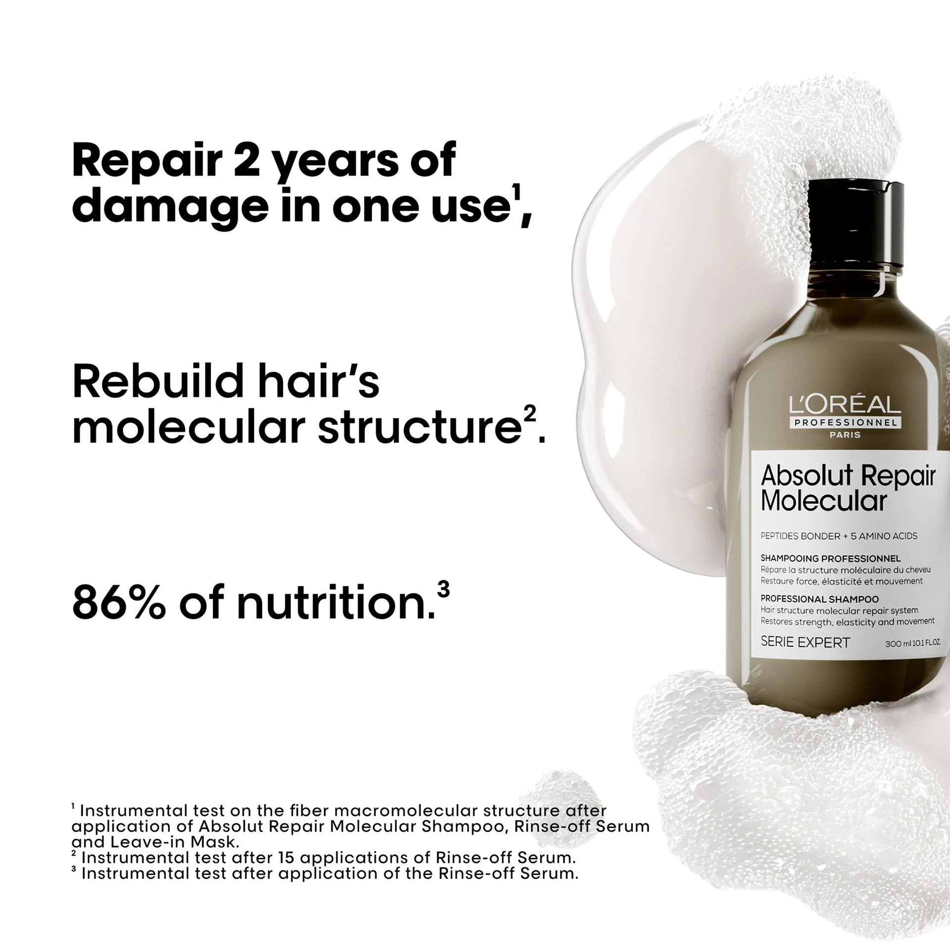 L'Oréal Professionnel Absolut Molecular Shampoo 300ml