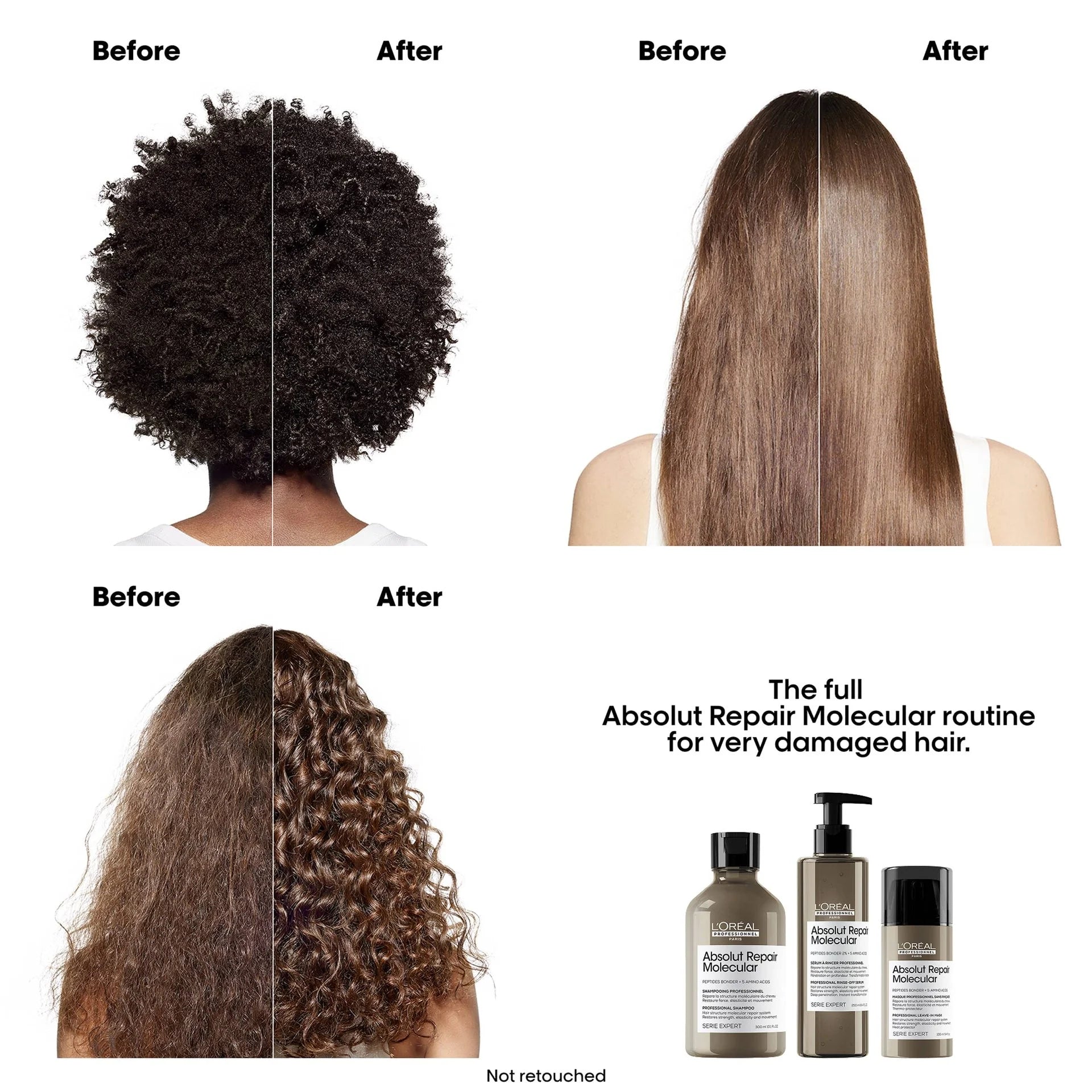 L'Oréal Professionnel Absolut Molecular Shampoo 300ml