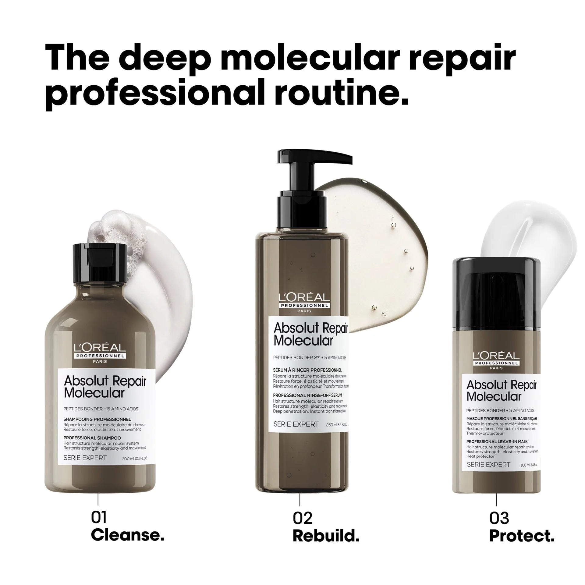 L'Oréal Professionnel Absolut Molecular Shampoo 300ml
