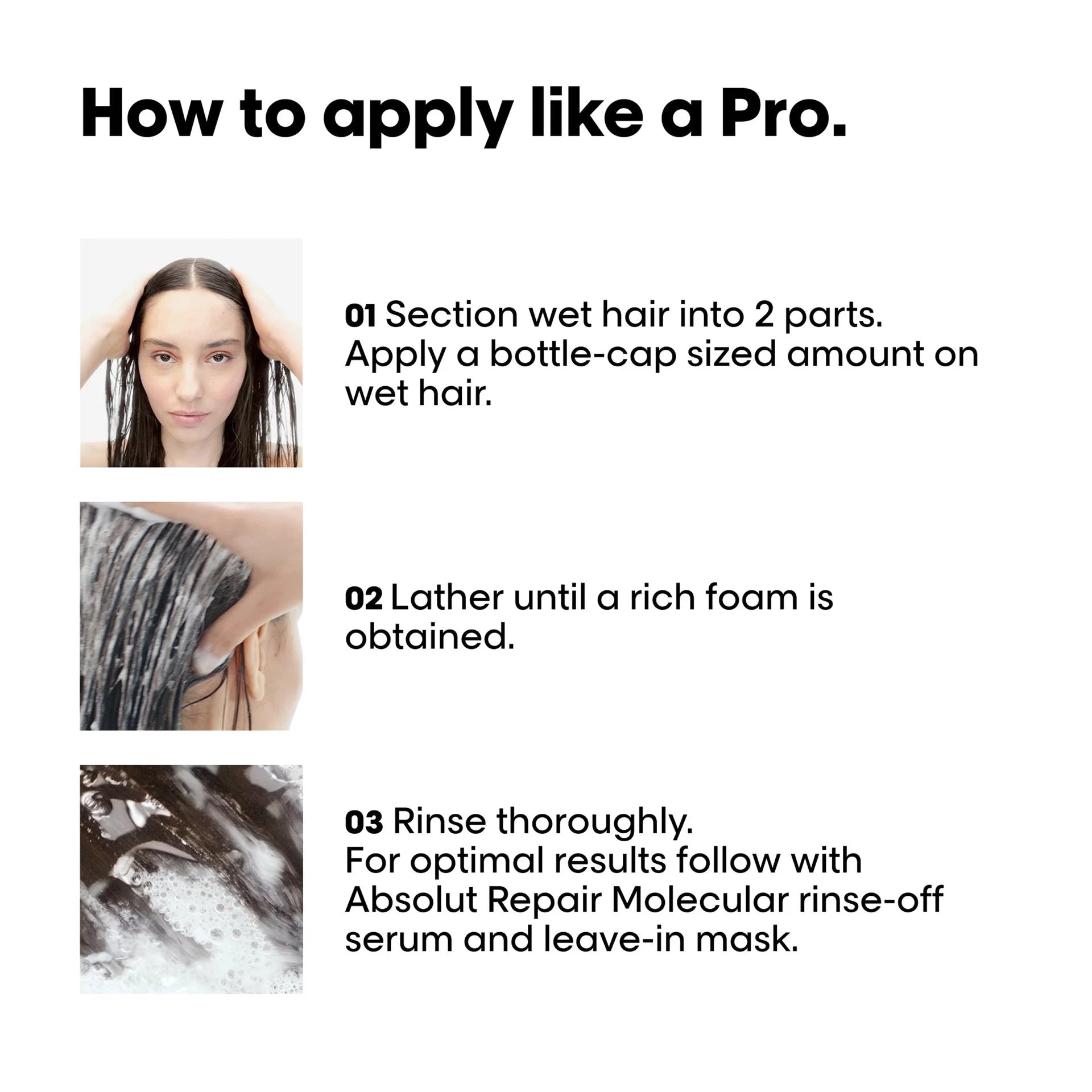 L'Oréal Professionnel Absolut Molecular Shampoo 300ml