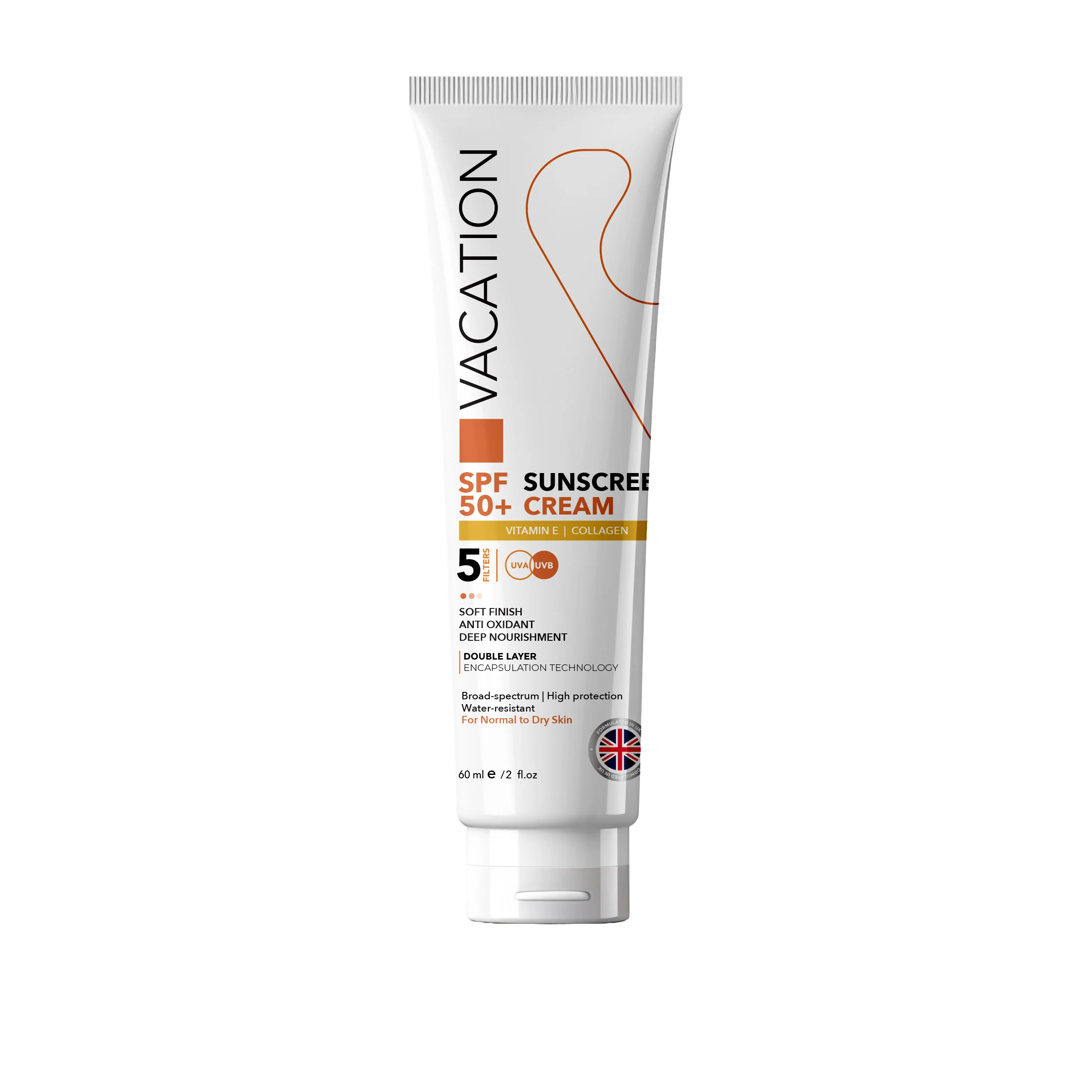 [FP0516] Vacation Sunscreen Cream Vitamin E 60 ML