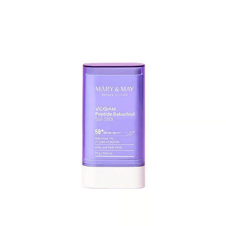 Mary&may Vegan Peptide Bakuchiol Sun Stick Spf50+ Pa++++ 18g