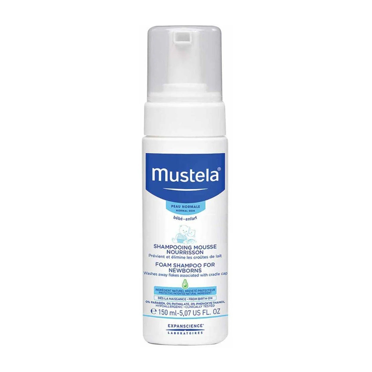 Mustela Foam Shampoo for Newborns 150ml