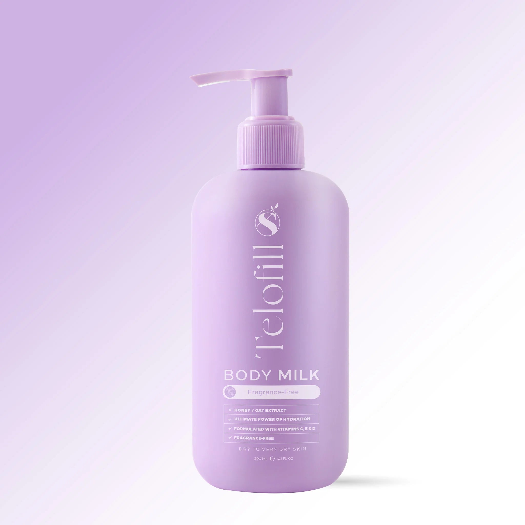 Telofill Body Milk Fragrance Free New