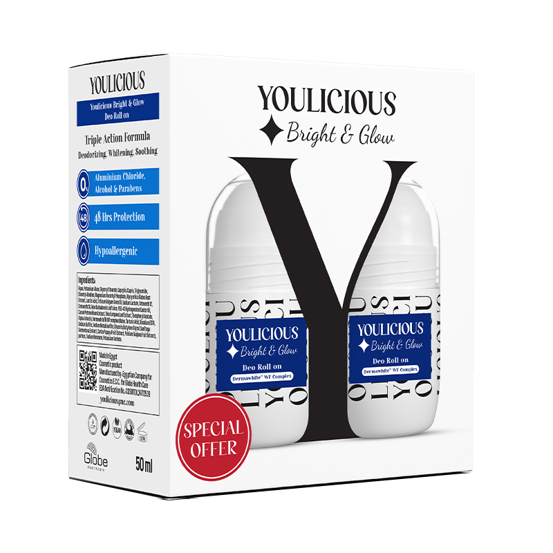 مزيل عرق رول اون برايت اند جلو من يوليشس (قطعتين)