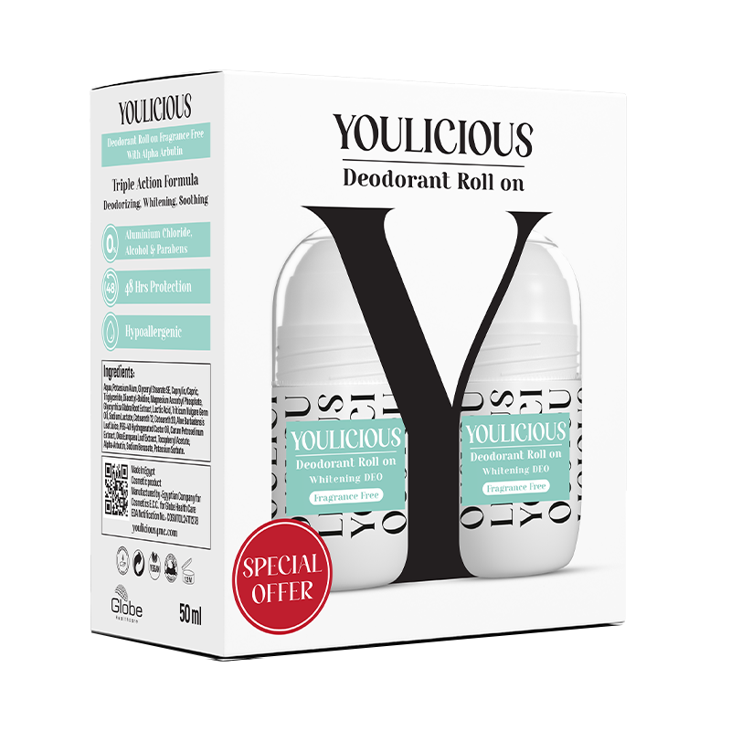مزيل عرق رول اون من يوليشس (عرض خاص، خالي من العطور، قطعتين)