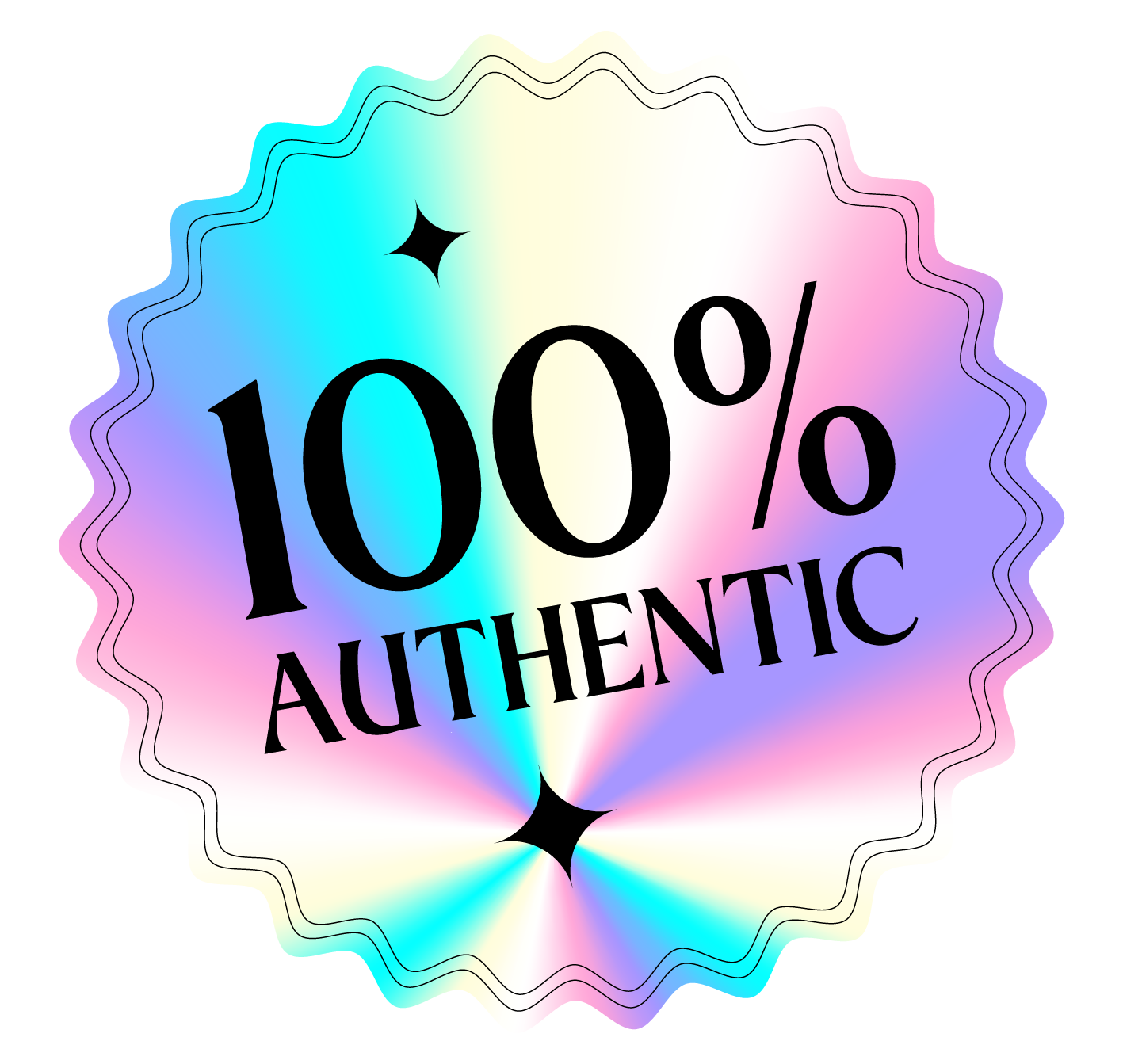 100% Authentic